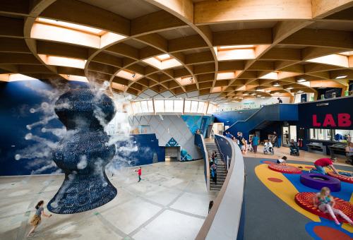 Invisible Worlds exhibition at Eden Project